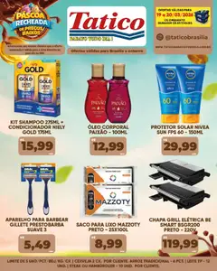 Tatico - Ofertas da semana - Pré-Visualização do folheto da loja Tatico, válido de 21.03.2026 | Página: 42 | Produtos: Condicionador, Protetor solar, Óleo, Arroz