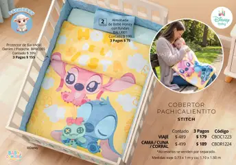 Vista previa de Colchas Concord catálogo Baby, nuevo folleto de la tienda, válido en México a partir del 01.05.2026 | Página: 39 | Productos: Cobertor, Cama, Almohada, Cuna