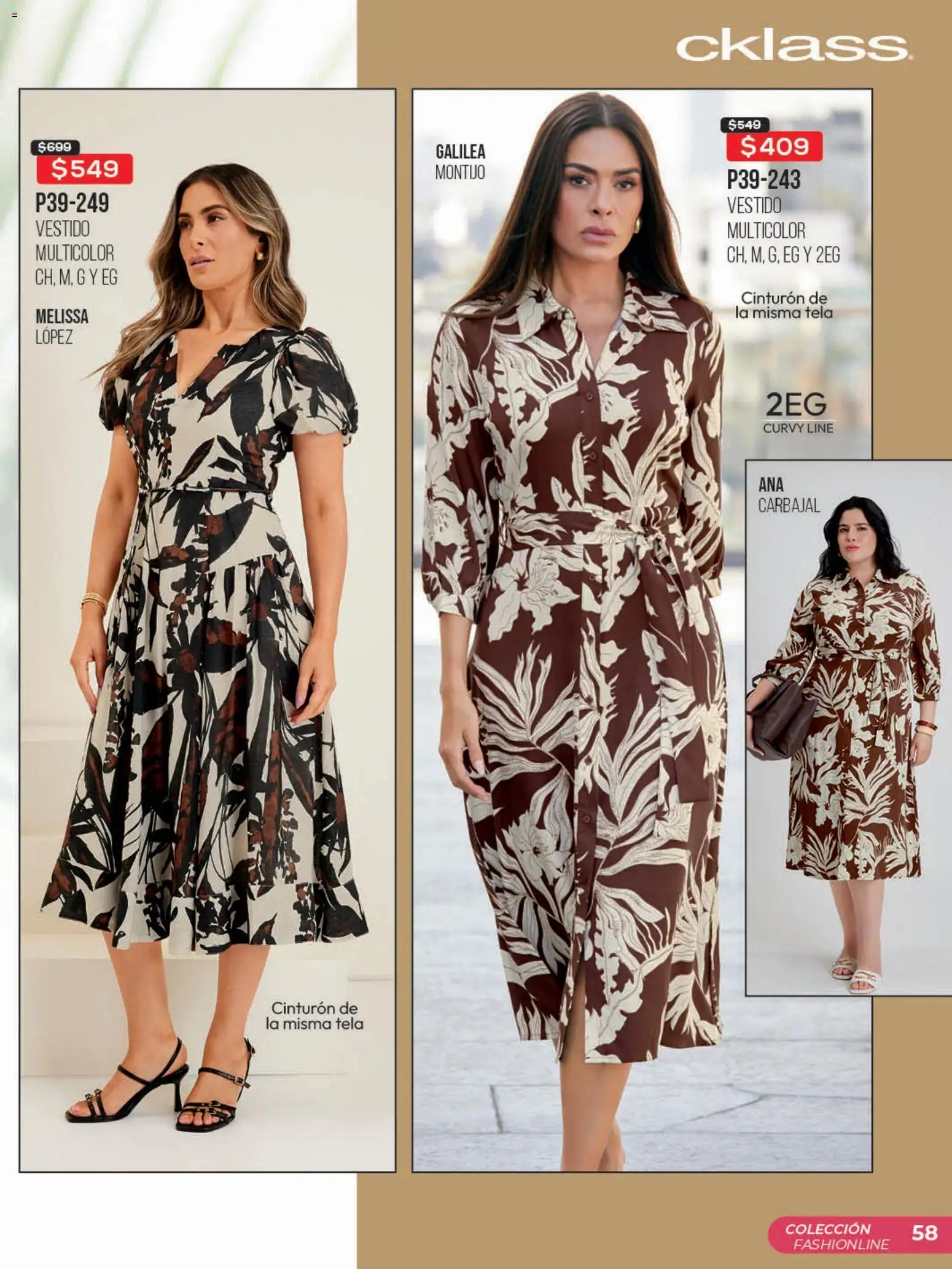 Nuevas ofertas de Cklass válidas en toda la República Mexicana desde el 30.03.2026. ¡Encuentra las mejores ofertas en Cklass catálogo Promo semanal! | Página: 59 | Productos: Cinturón, Vestido