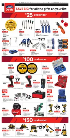 Preview of Lowe's weekly ads valid from 27.11.2025 | Page: 4