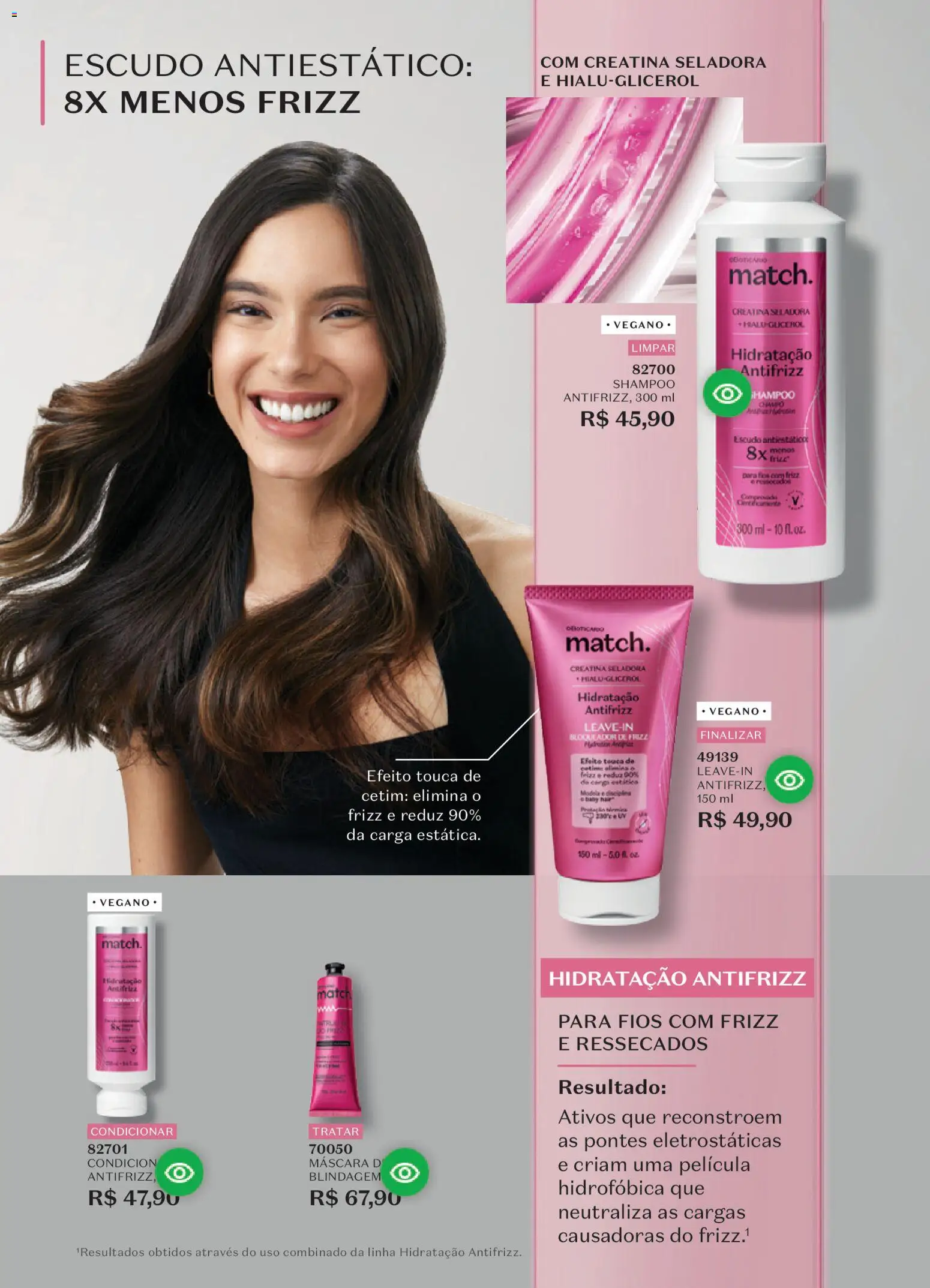 O Boticário Folheto - válido de 26.12.2025 | Página: 180 | Produtos: Shampoo, Creatina, Touca