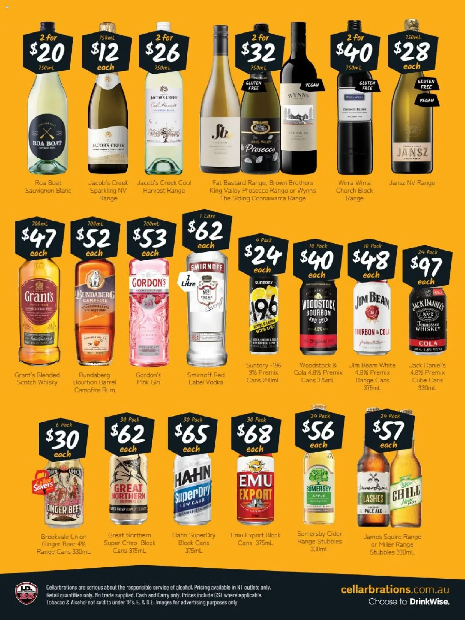 Cellarbrations catalogue - valid from 12.01.2026 | Page: 2 | Products: Vodka, Whiskey, Lemon, Scotch