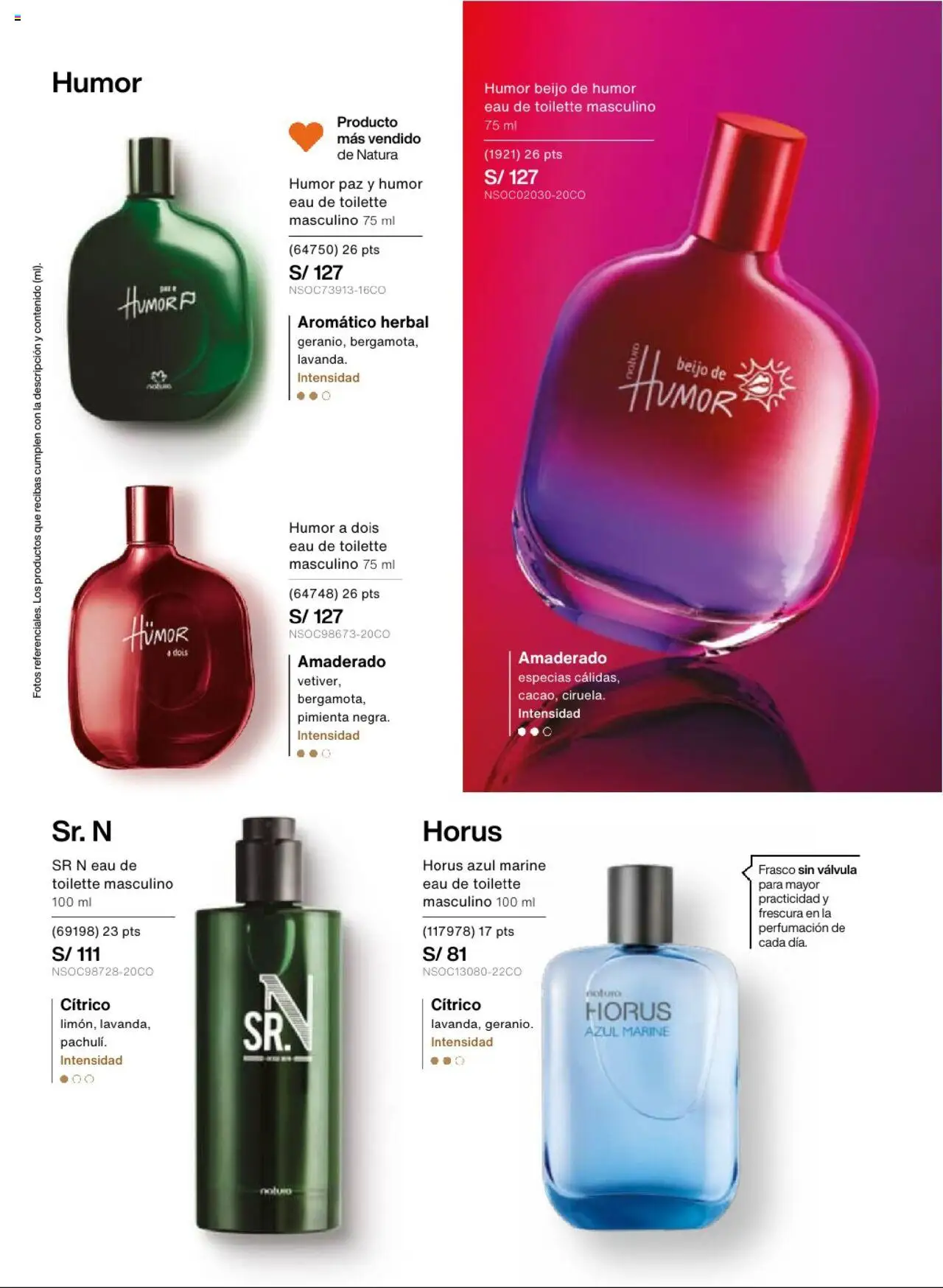 Catálogo Natura válido desde 13.08.2025 | Página: 42 | Productos: EAU de Toilette
