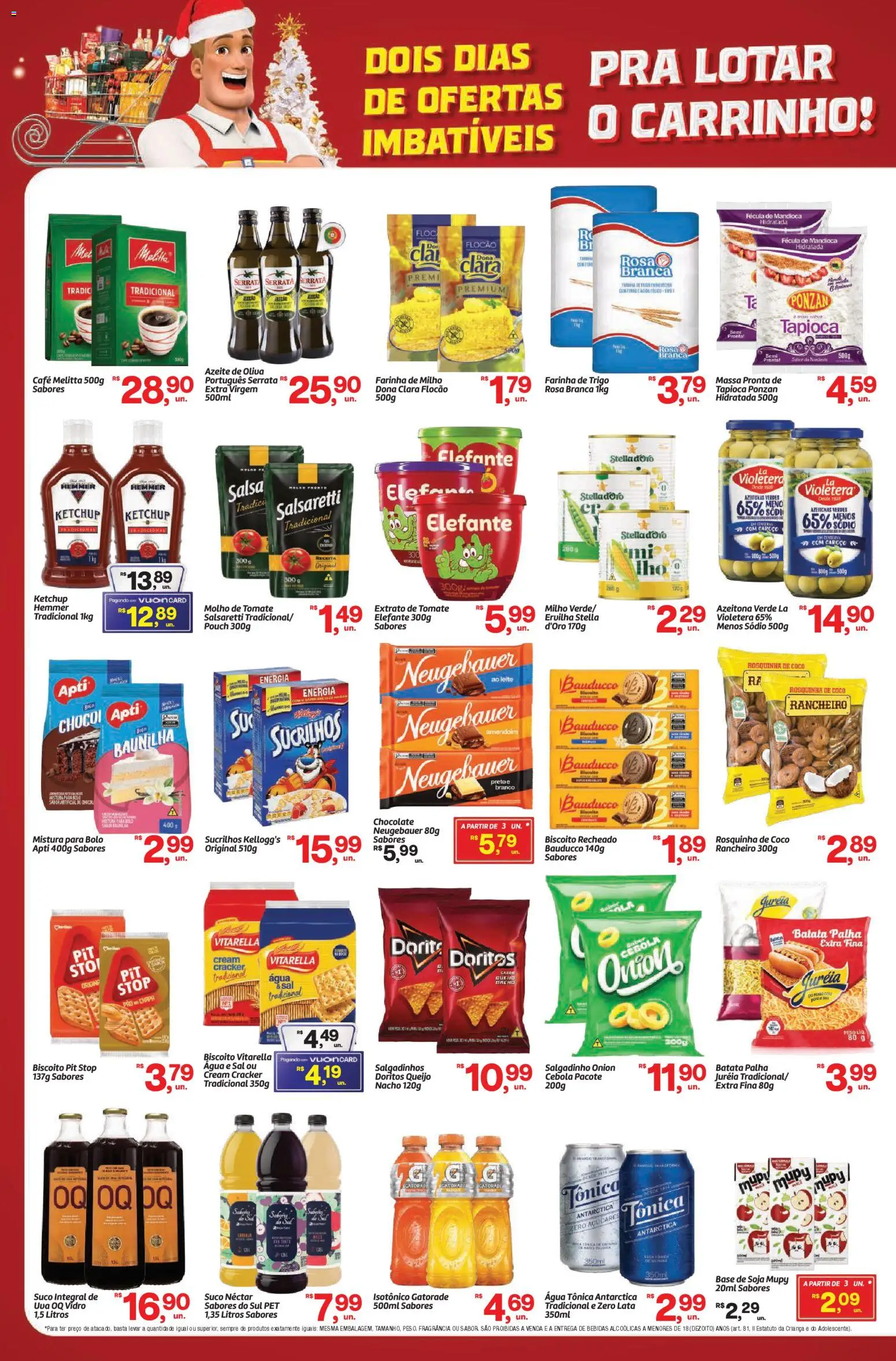 Fort Atacadista Folheto - válido de 15.11.2025 | Página: 2 | Produtos: Ervilha, Molho de tomate, Suco, Massa