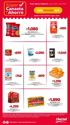 Vista previa Hipermercado Libertad catálogo válido desde el 17.10.2025