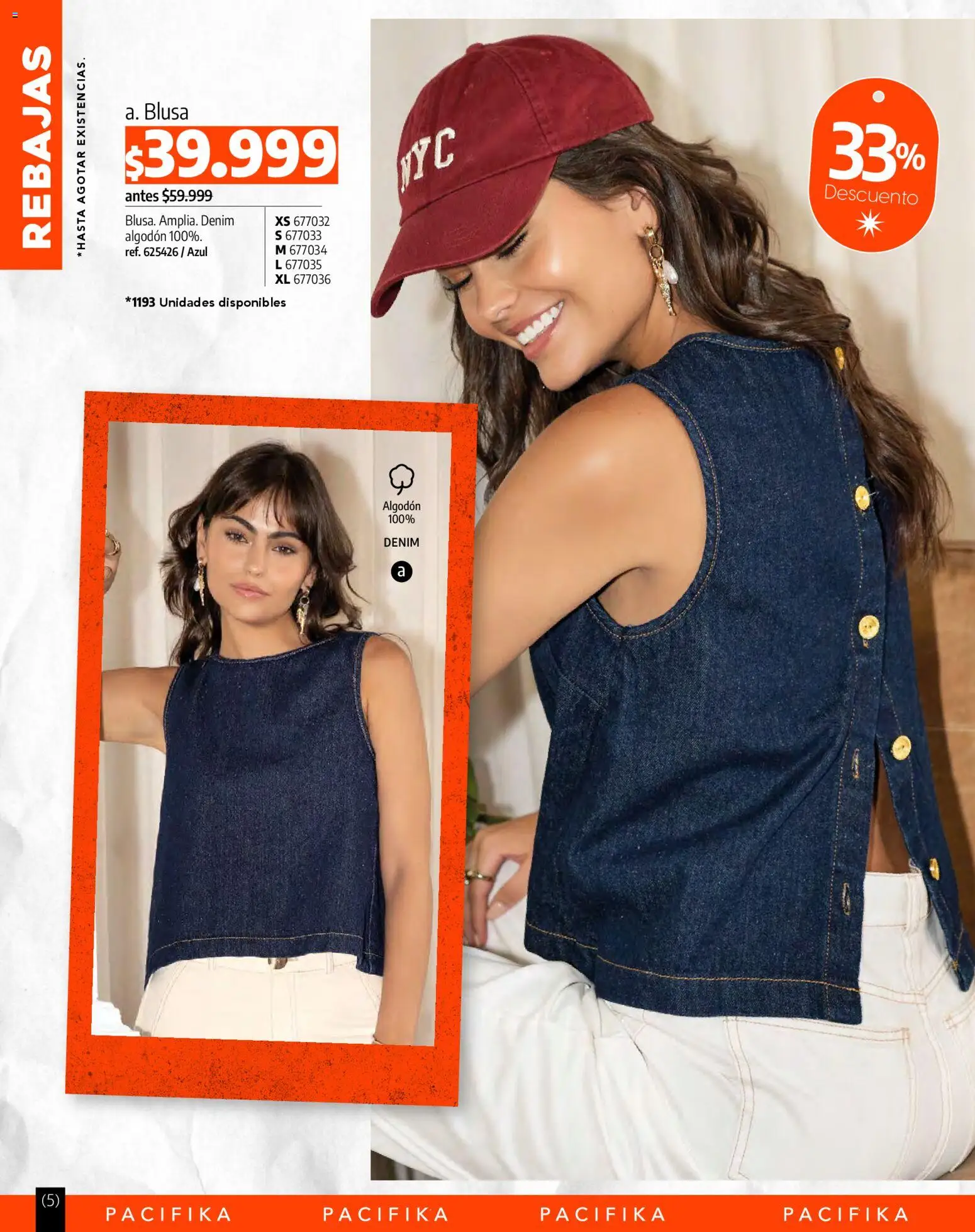 Pacifika revista - valida desde el 01.01.2026 | Página: 226 | Productos: Algodón, Blusa