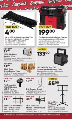 Preview of Princess Auto - 2 Week Sale! from shop Princess Auto valid from 23.09.2025 | Page: 83