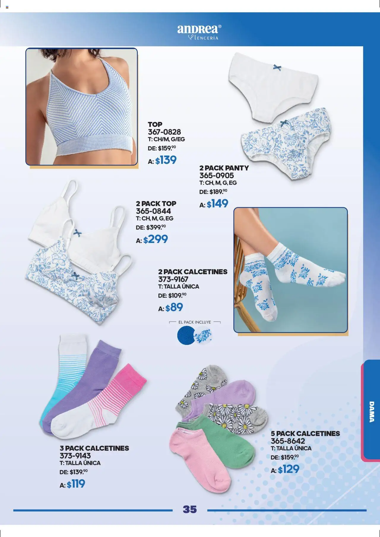 Nuevas ofertas de Andrea válidas en toda la República Mexicana desde el 28.09.2025. ¡Encuentra las mejores ofertas en Andrea - Catálogo Andrea Fest! | Página: 35 | Productos: Top