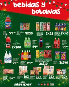 Nuevas ofertas de Alsuper válidas en toda la República Mexicana desde el 12.09.2025. ¡Encuentra las mejores ofertas en Alsuper - Folleto! | Página: 3 | Productos: Sandía, Refresco, Agua, Uva