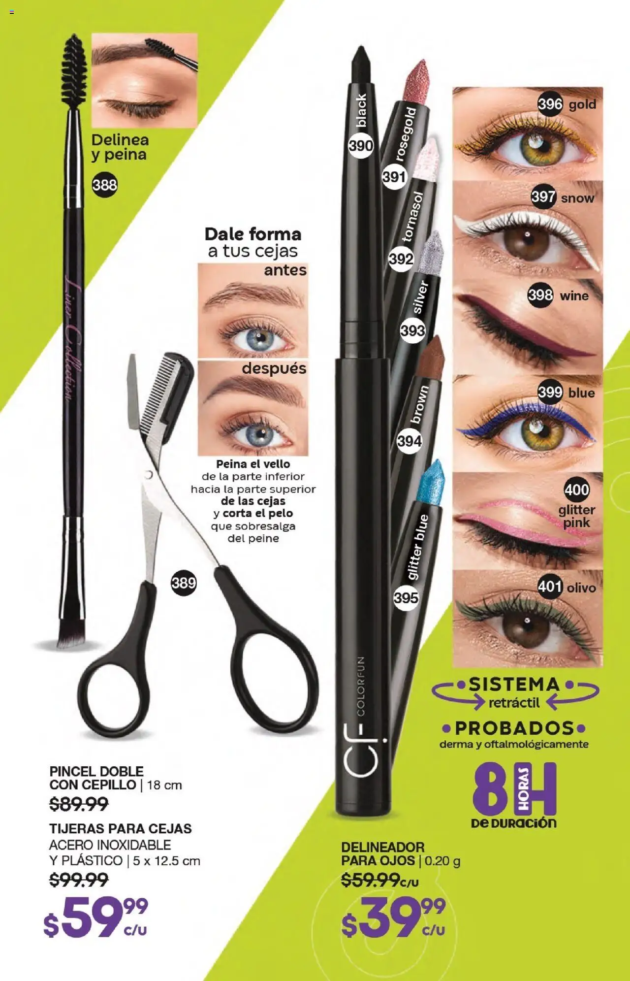 Nuevas ofertas de Fuller válidas en toda la República Mexicana desde el 17.09.2025. ¡Encuentra las mejores ofertas en Fuller - Campaña 12 2025! | Página: 142 | Productos: Cepillo, Glitter, Peine, Delineador