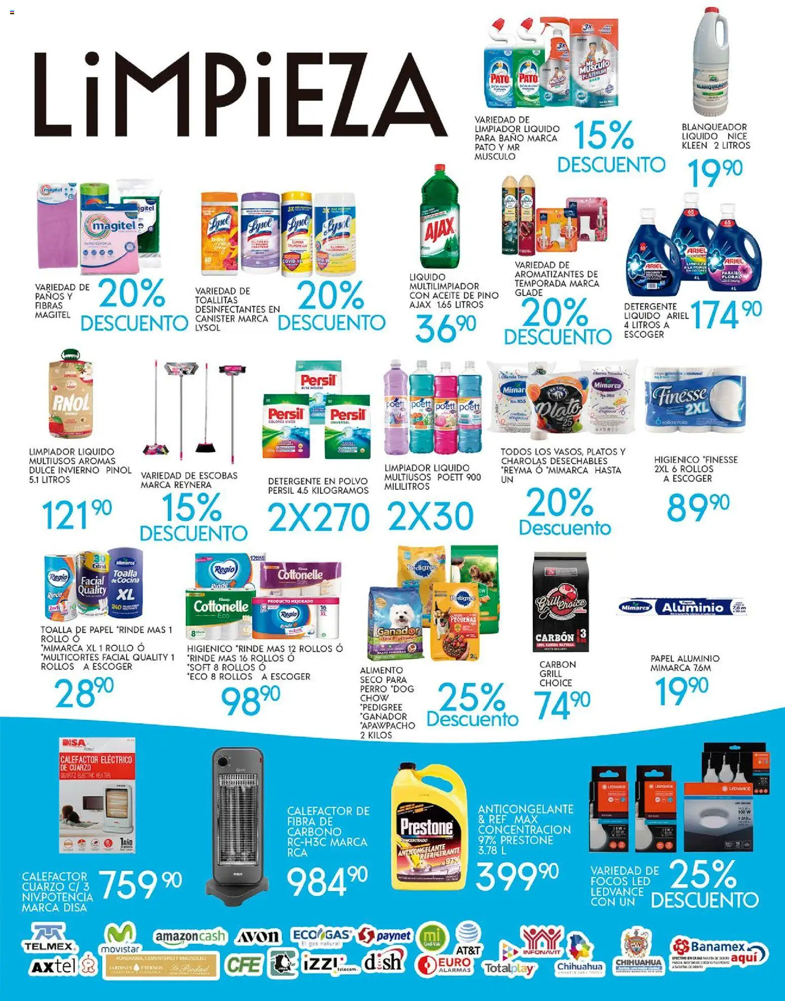Nuevas ofertas de Alsuper válidas en toda la República Mexicana desde el 07.11.2025. ¡Encuentra las mejores ofertas en Alsuper folleto Chihuahua-Capital! | Página: 5 | Productos: Detergente, Aceite, Toalla, Polvo