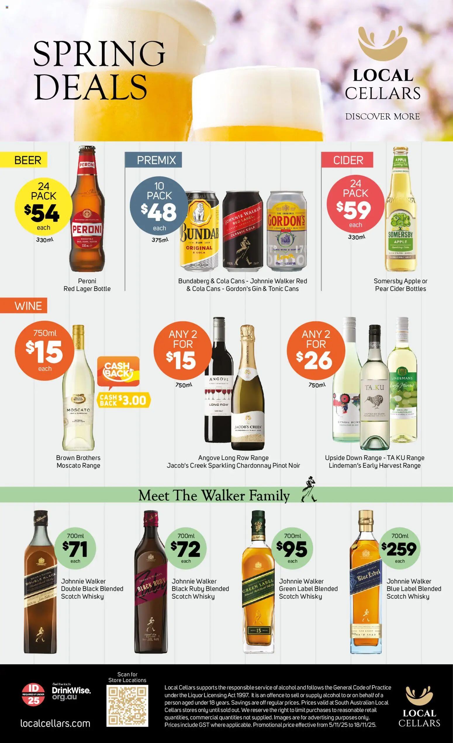 Foodland catalogue - valid from 12.11.2025 | Page: 29 | Products: Wine, Beer, Scotch, Pear