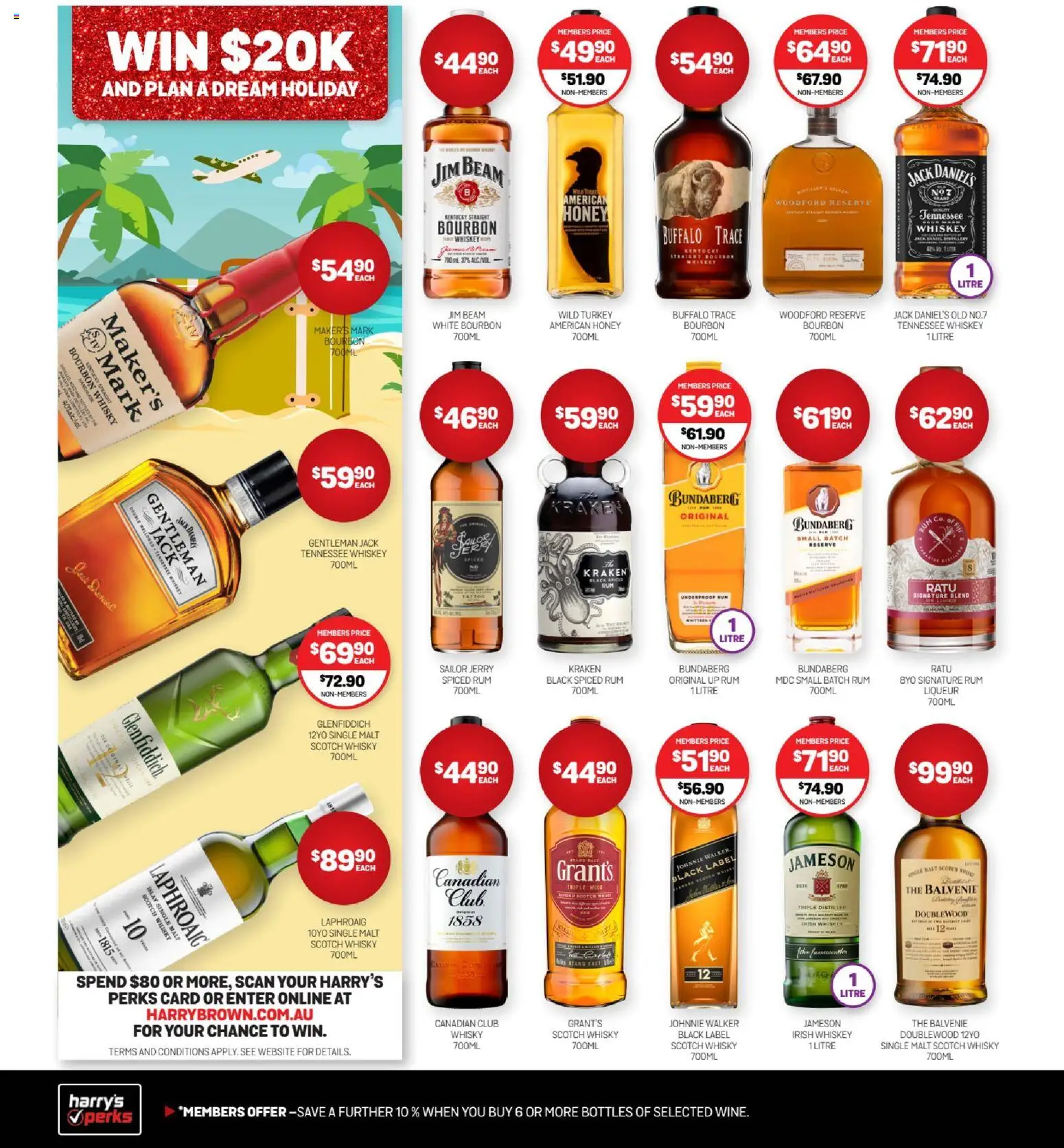 Harry Brown catalogue - valid from 10.12.2025 | Page: 8 | Products: Bourbon, Whiskey, Rum, Scotch