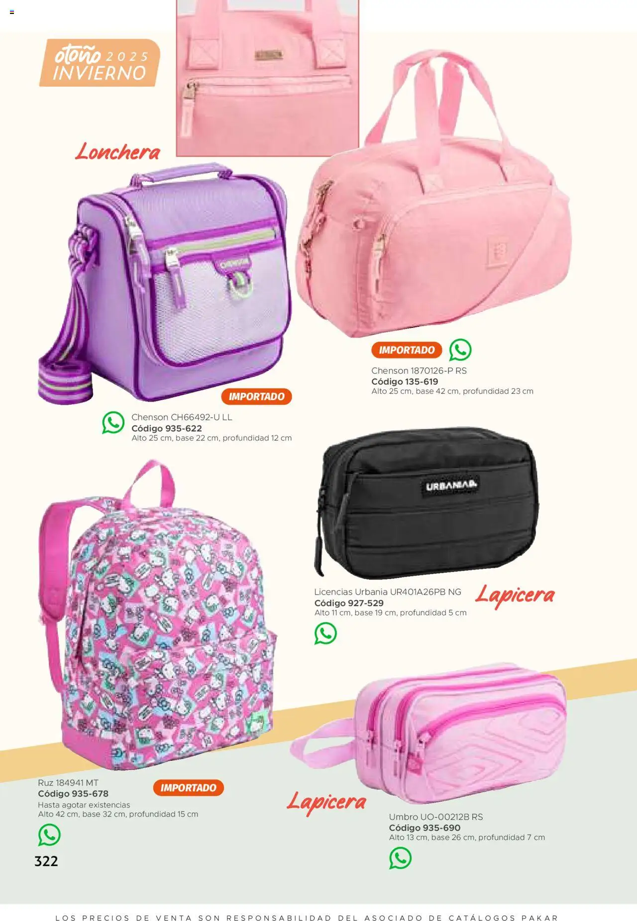 Nuevas ofertas de SC Pakar válidas en toda la República Mexicana desde el 24.07.2025. ¡Encuentra las mejores ofertas en SC Pakar - Catálogo Casual otoño / invierno! | Página: 322