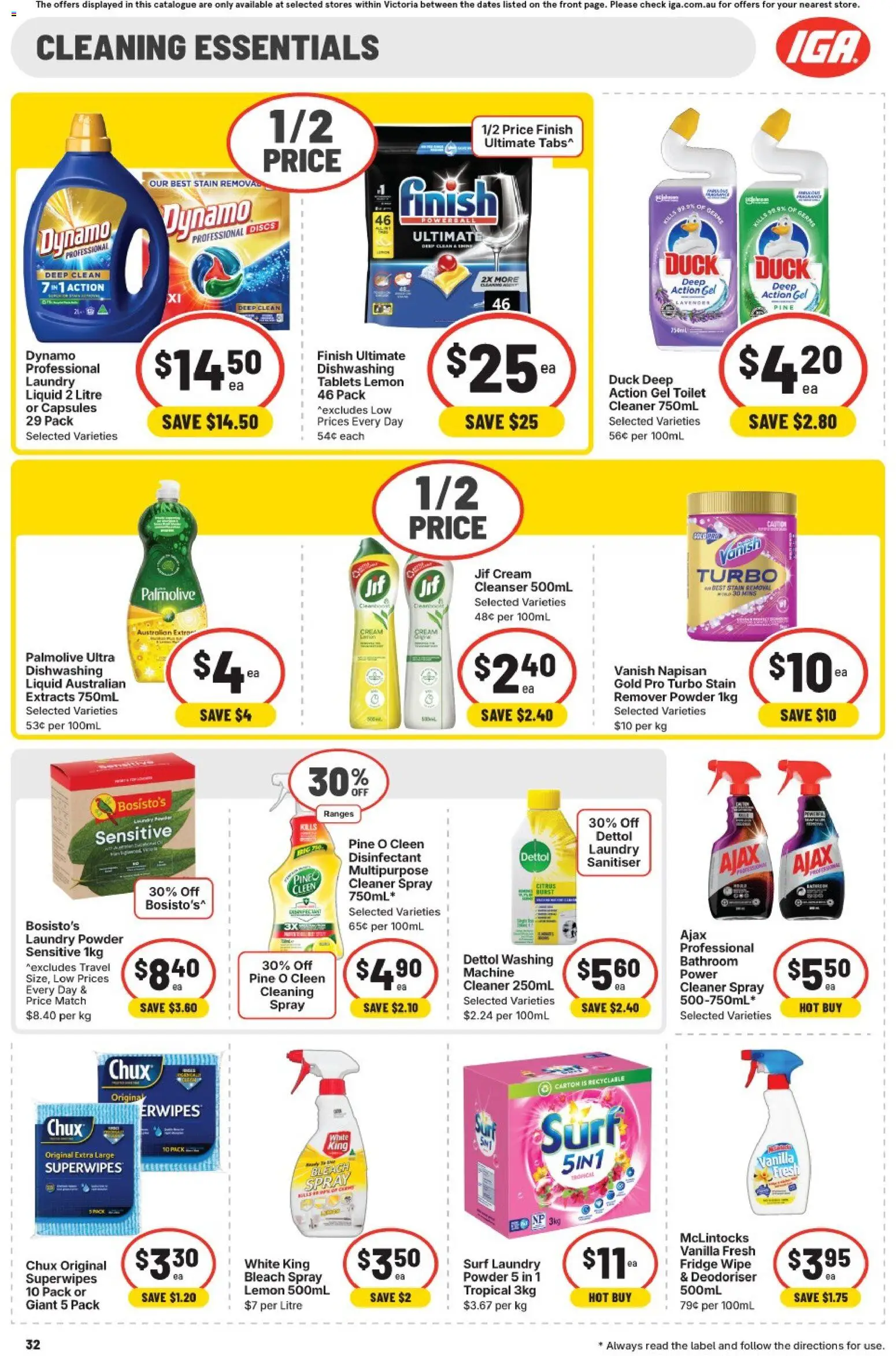 Ritchies catalogue - valid from 22.04.2026 | Page: 30 | Products: Powder, Duck, Lemon, Washing machine