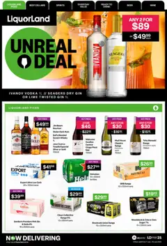 Liquorland catalogue preview  - valid from 07.07.2025