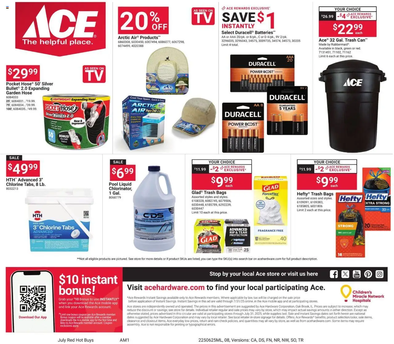 ACE Hardware Corporate Ad MS - valid from 25.06.2025 | Page: 8 | Products: Fragrance, Water