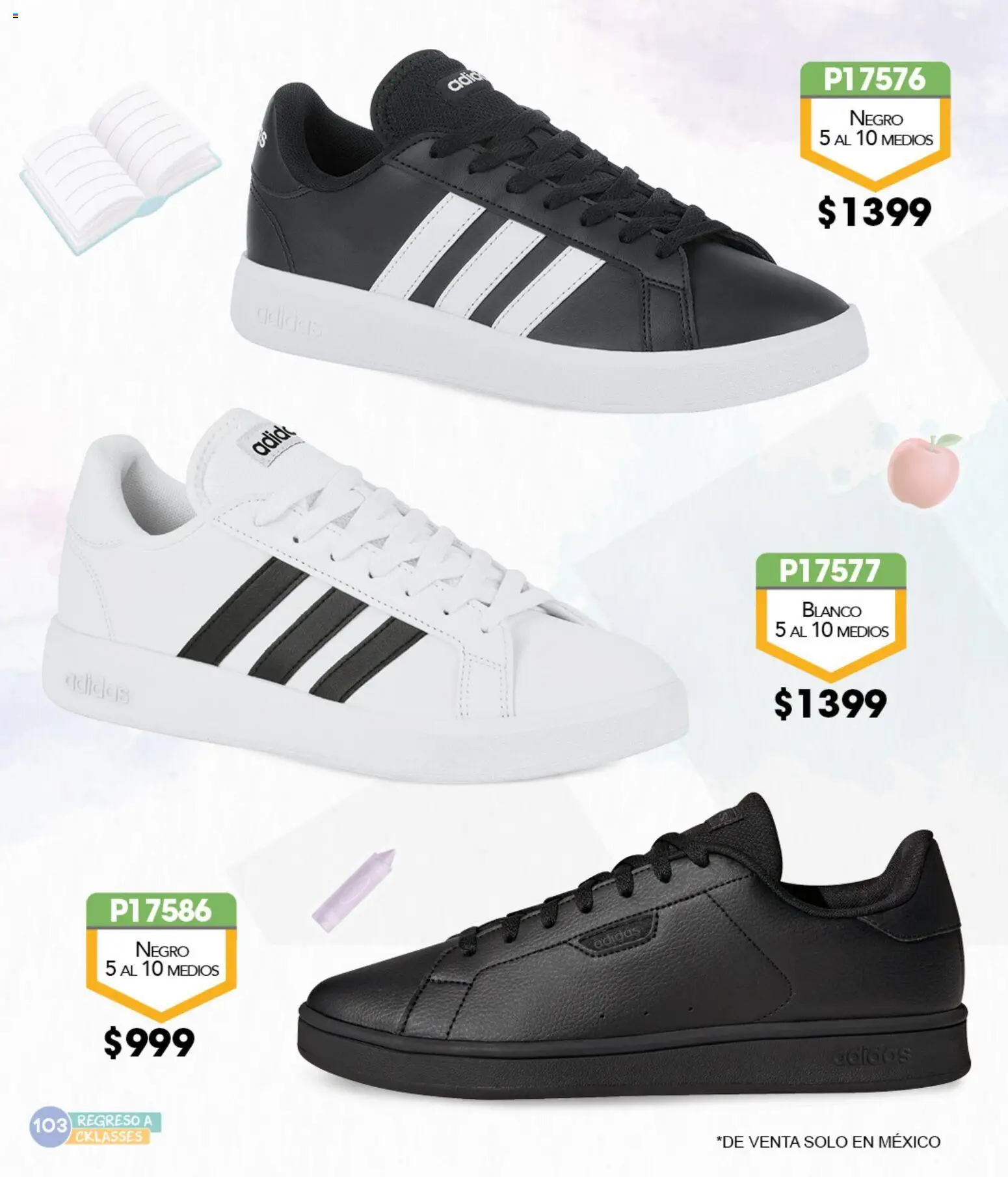 Nuevas ofertas de Cklass válidas en toda la República Mexicana desde el 05.12.2025. ¡Encuentra las mejores ofertas en Cklass catálogo Especial Regreso a Clases! | Página: 104