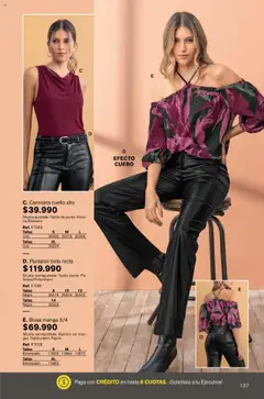 Leonisa - Catálogo principal -  Vista previa de la revista de la tienda Leonisa valido desde el 01.10.2025 | Página: 137 | Productos: Camiseta, Cuello, Blusa