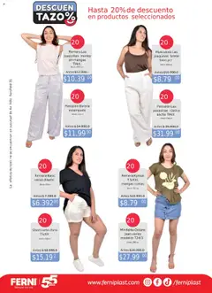 Vista previa Ferniplast catálogo válido desde el 09.10.2025 | Página: 4 | Productos: Remera, Jean, Short, Musculosa