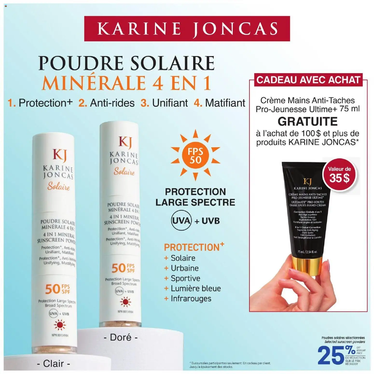 Uniprix flyer valid from 05.03.2026 | Page: 7 | Products: Cream, Sunscreen, Hand cream