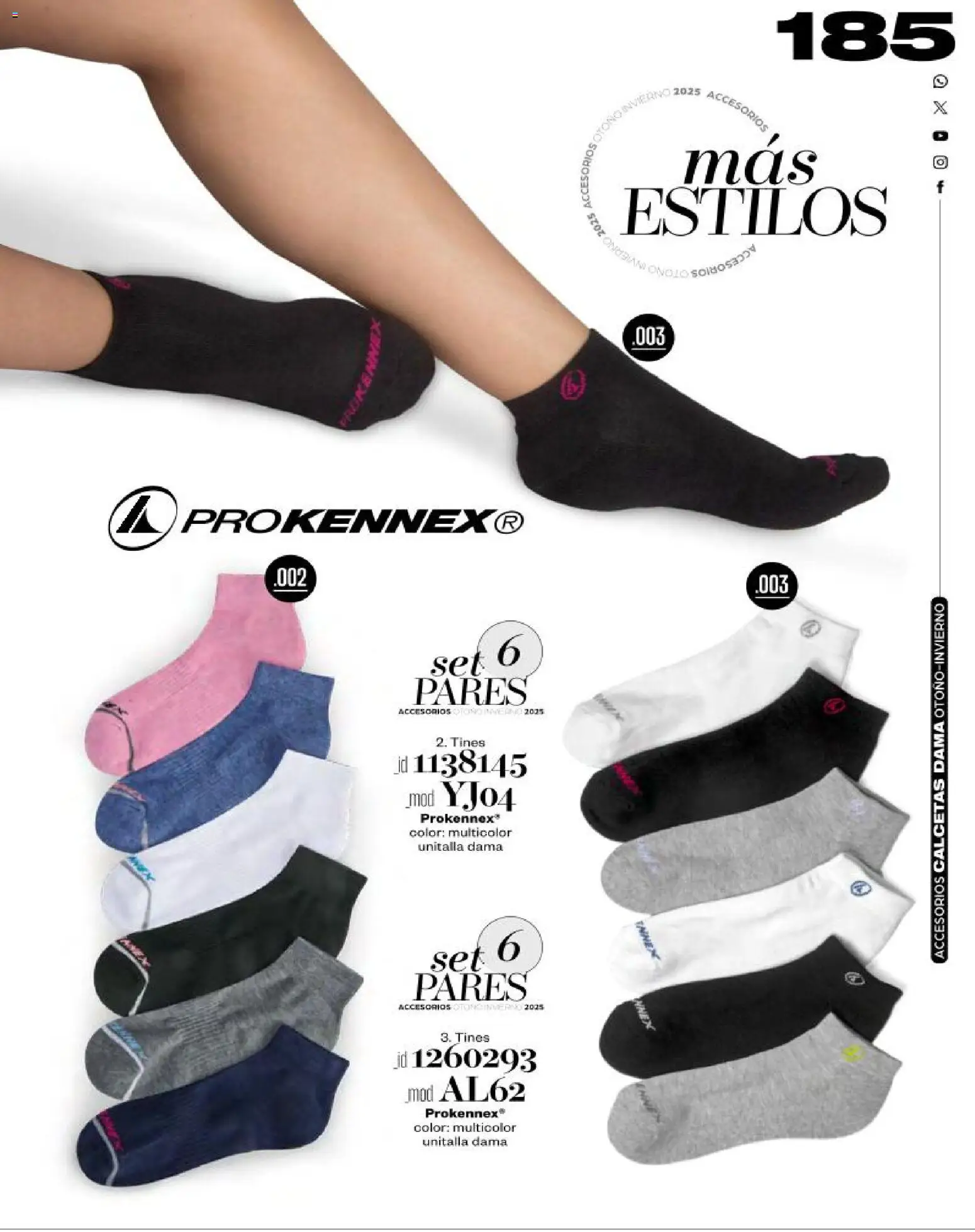 Nuevas ofertas de Price Shoes válidas en toda la República Mexicana desde el 03.11.2025. ¡Encuentra las mejores ofertas en Price Shoes catálogo Accesorios! | Página: 185 | Productos: Calcetas