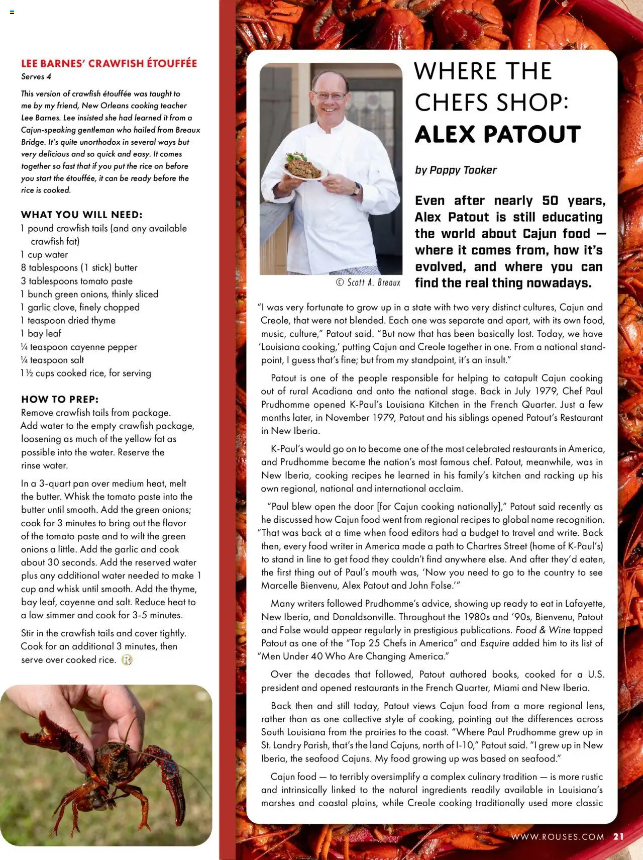 Rouses Magazine Spring 2025 - valid from 24.04.2025 | Page: 23 | Products: Wine, Salt, Seafood, Garlic