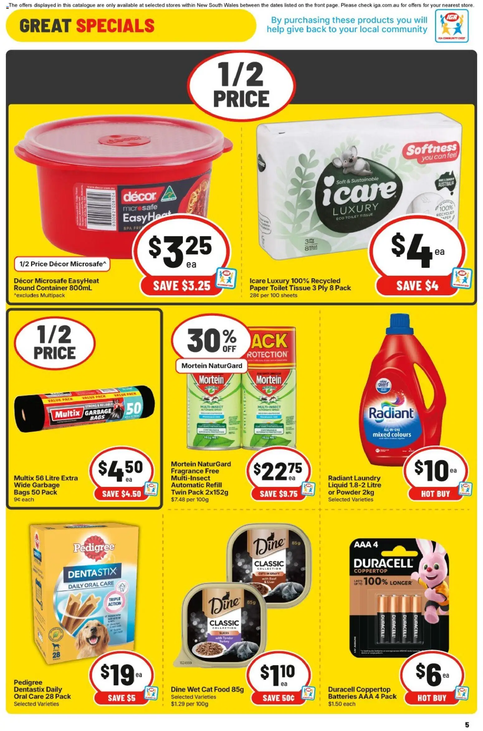 IGA catalogue - valid from 11.03.2026 | Page: 7 | Products: Decor, Toilet, Fragrance, Sustainable