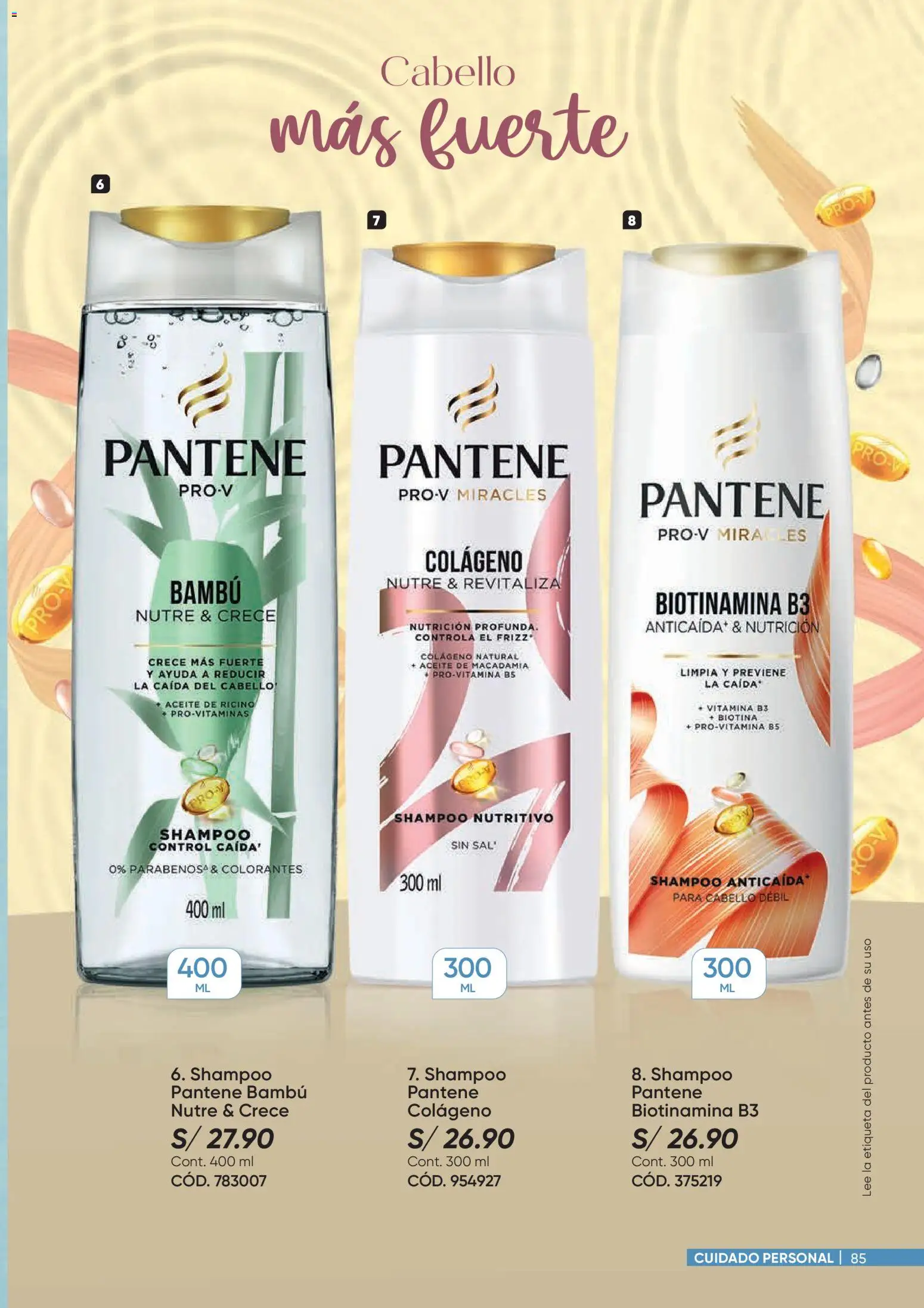 Catálogo Azzorti válido desde 26.01.2026 | Página: 85 | Productos: Shampoo, Aceite