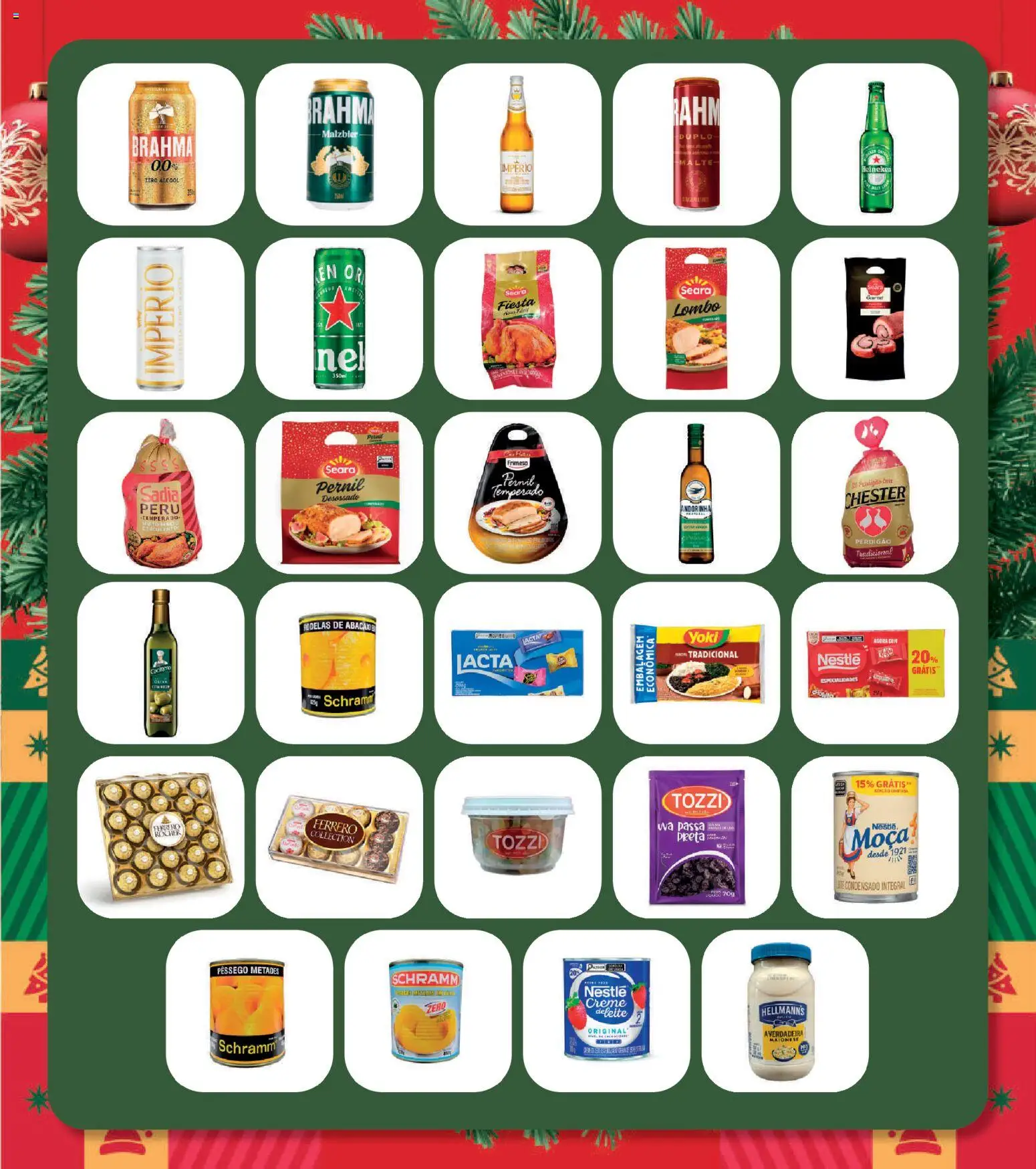 Higa Atacado Folheto - válido de 22.12.2025 | Página: 12 | Produtos: Pêssego, Lombo, Pernil, Creme