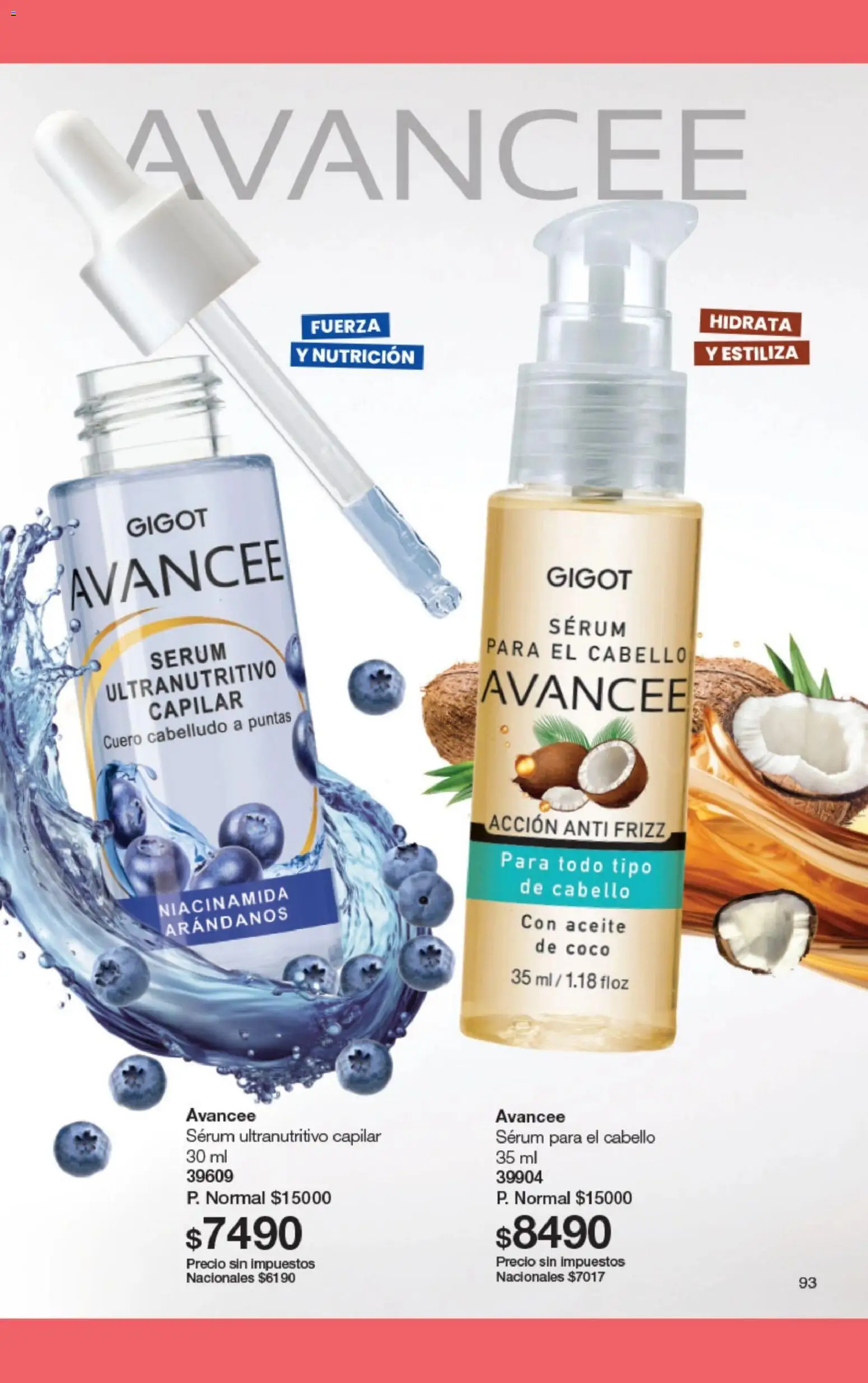 Gigot - CAMPAÑA 03 │ válido desde el 01.03.2026 | Página: 99 | Productos: Aceite, Serum, Arándanos