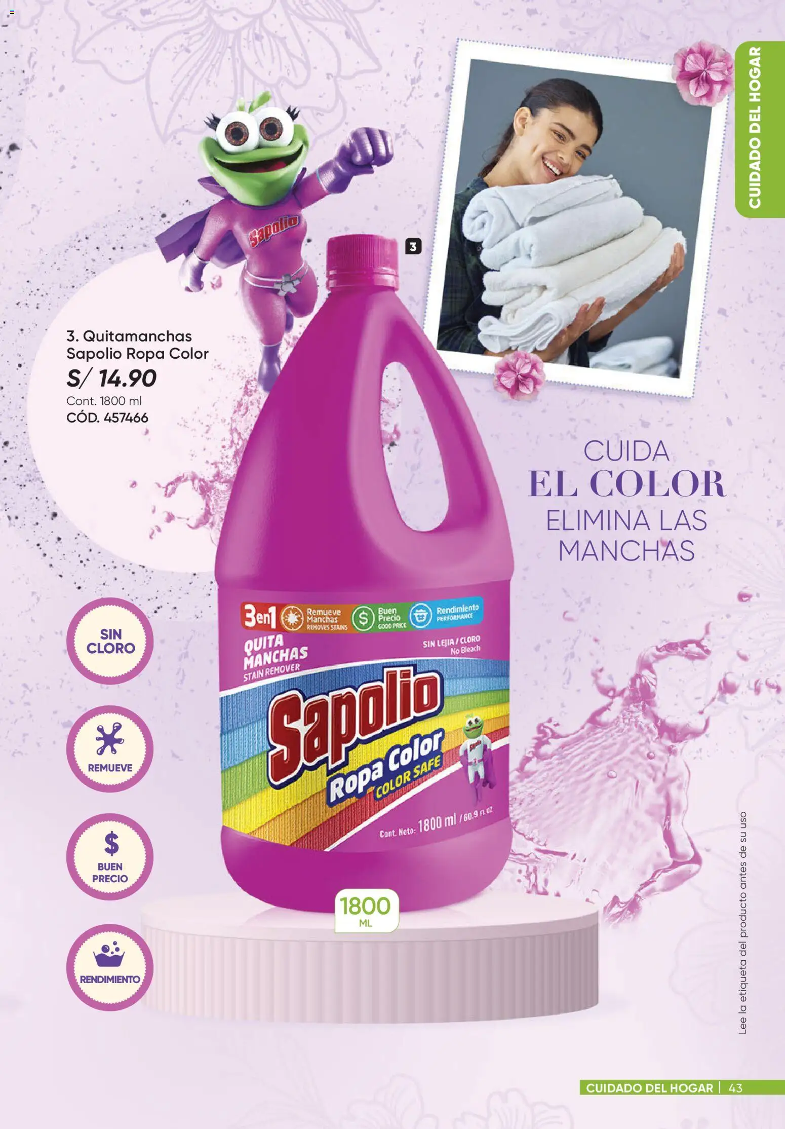 Catálogo Azzorti válido desde 24.11.2025 | Página: 43 | Productos: Quitamanchas, Ropa