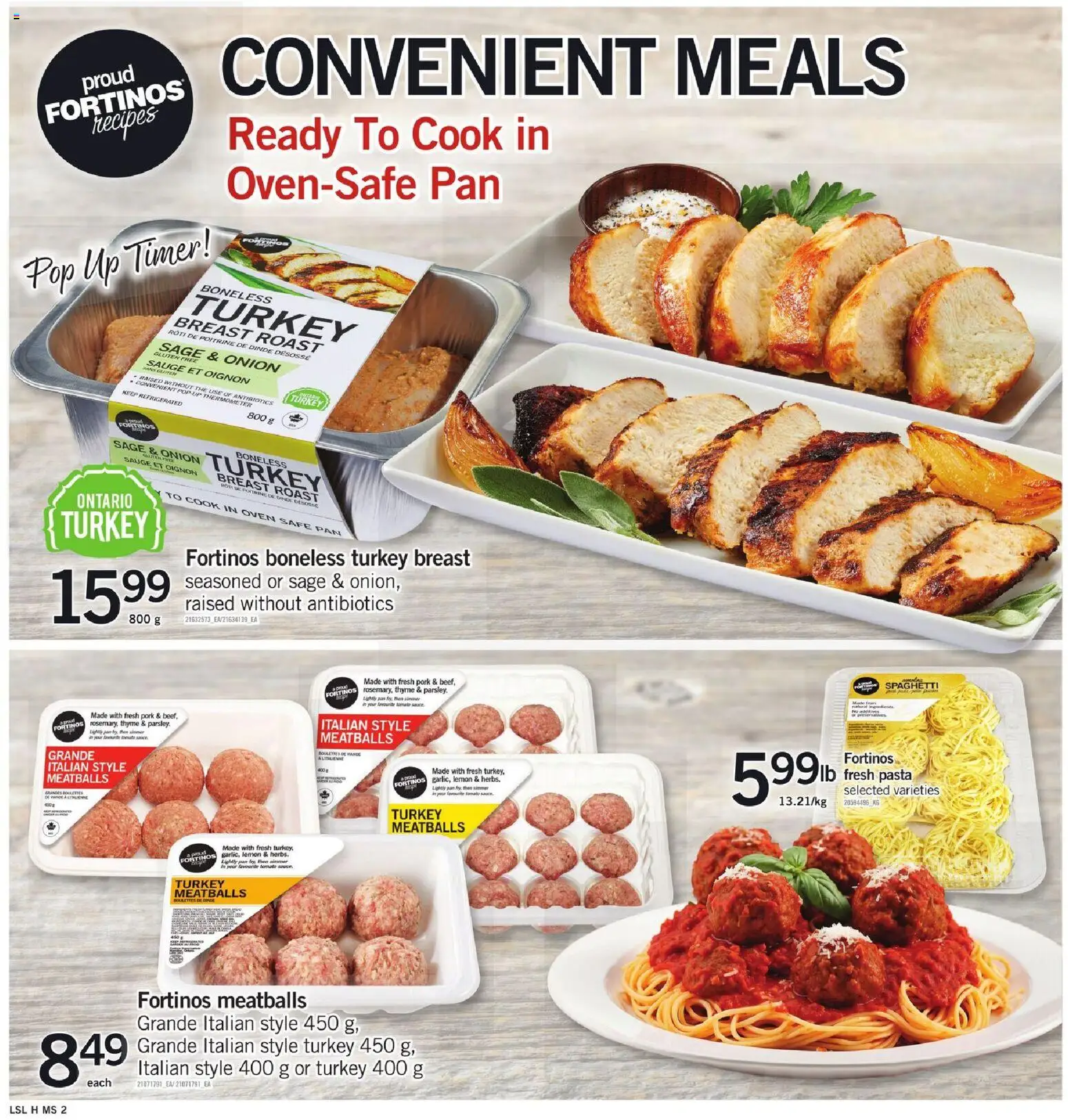 Loblaws flyer valid from 20.11.2025 | Page: 5 | Products: Turkey, Oven, Thermometer, Pork