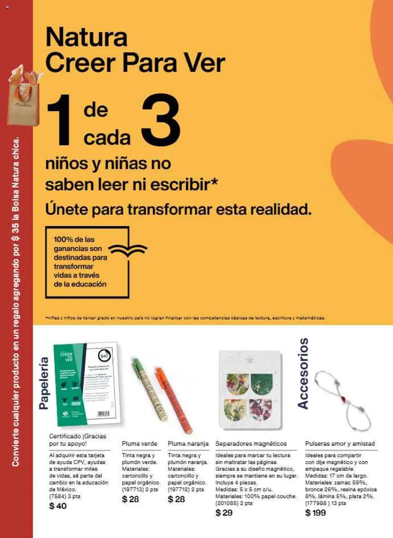 Nuevas ofertas de Natura válidas en toda la República Mexicana desde el 21.07.2025. ¡Encuentra las mejores ofertas en Natura - Campaña12 2025! | Página: 156 | Productos: Bolsa, Dije