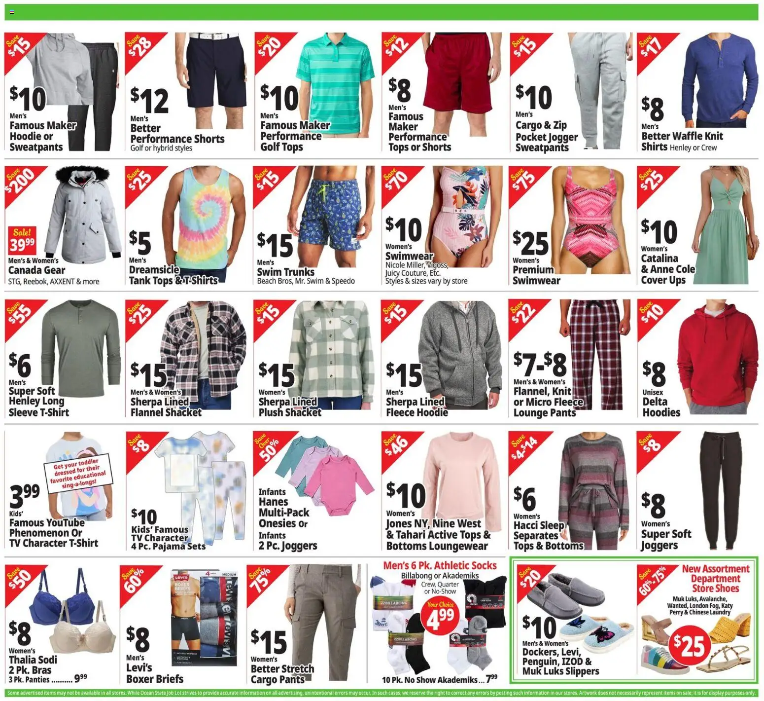 Ocean State Job Lot Weekly Ad - MA - valid from 26.02.2026 | Page: 3 | Products: Hoodie, Shorts, Panties, Tv