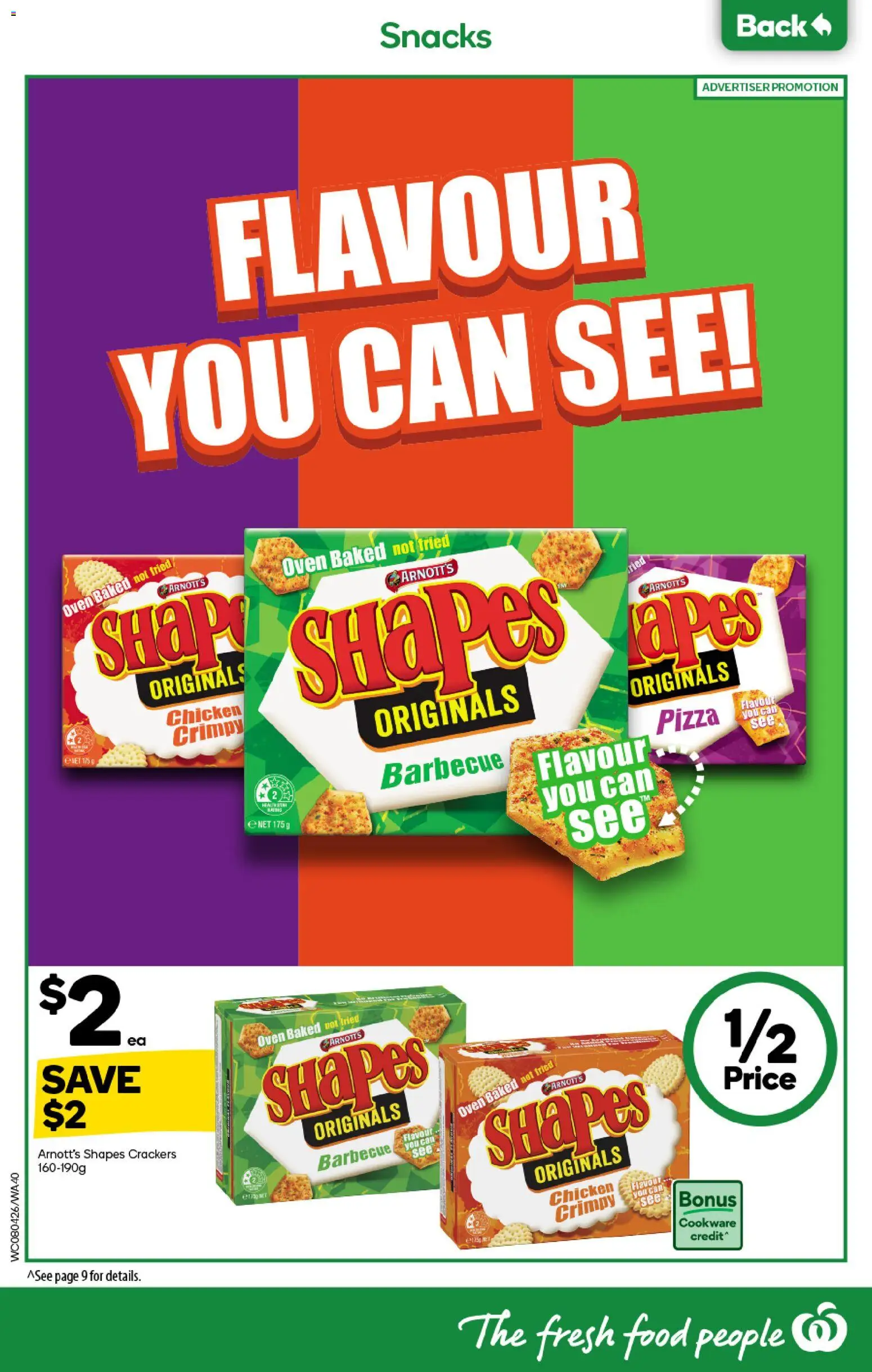 Woolworths catalogue - valid from 08.04.2026 | Page: 40 | Products: Pizza, Chicken, Cookware, Oven