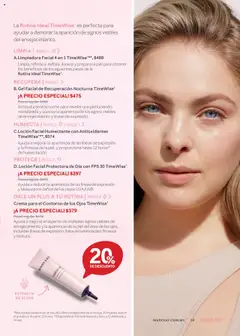Vista previa de Loción Facial Protectora de Día con FPS 30 TimeWise®., Loción Facial Protectora de Día con FPS 30 TimeWise®., nuevo folleto de la tienda, válido en México a partir del 01.09.2025 | Página: 59