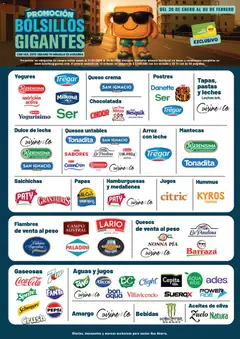 Vista previa Vea ofertas válido desde el 30.01.2026 | Página: 11 | Productos: Peso, Dulce de leche, Queso crema, Crema