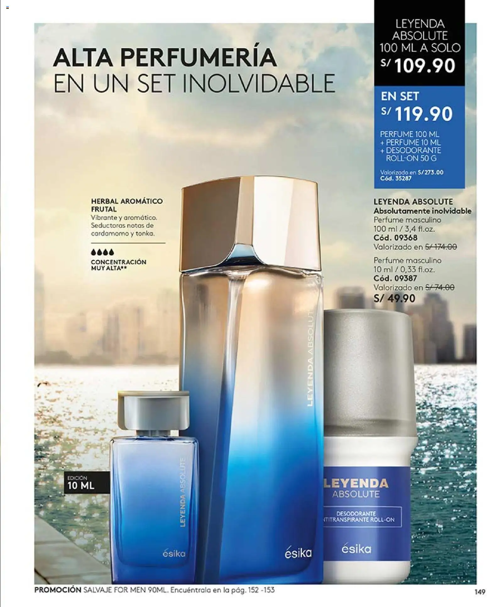 Catálogo Ésika válido desde 21.02.2026 | Página: 149 | Productos: Desodorante, Perfume