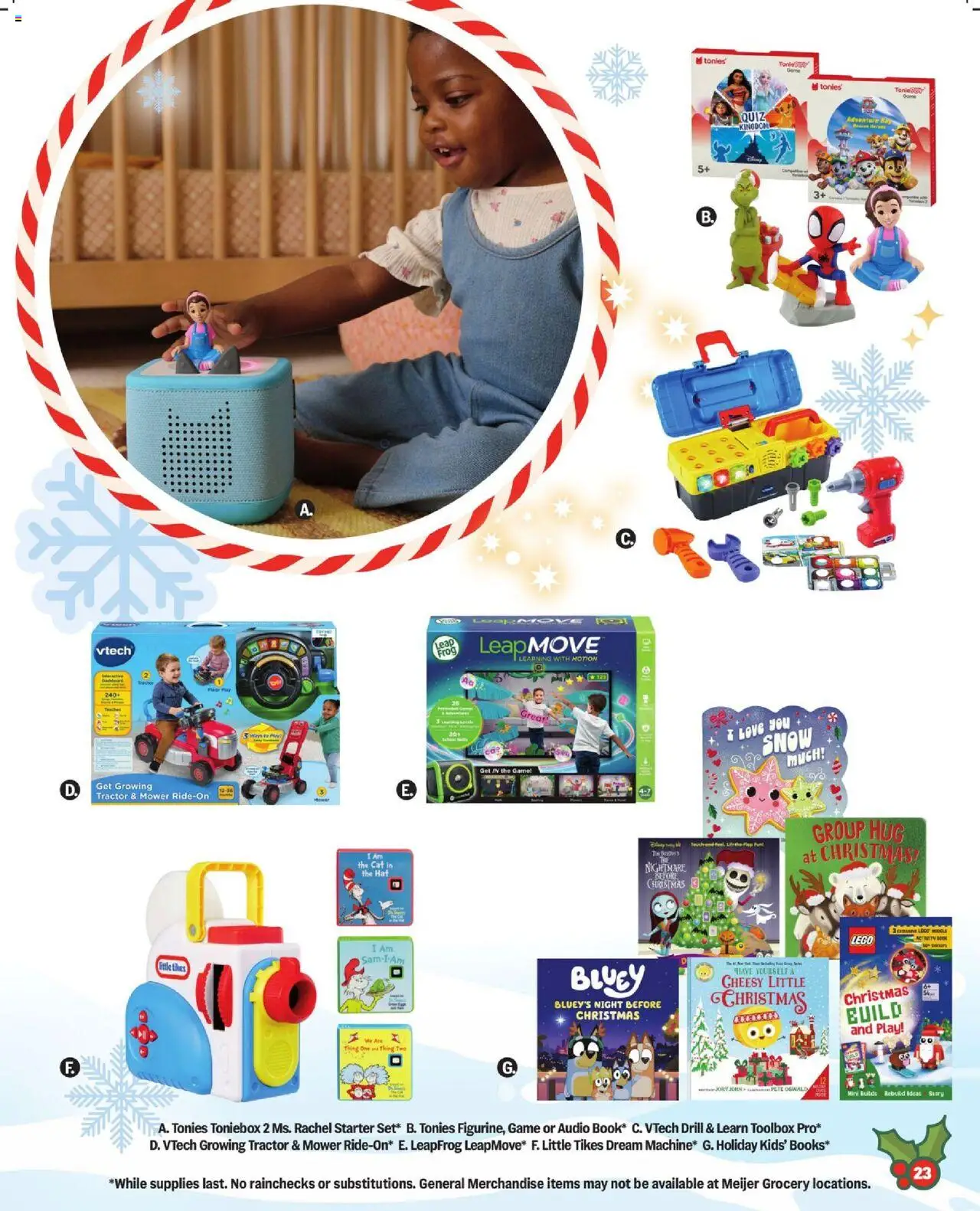 Meijer Pullout Toy - MI - valid from 08.10.2025 | Page: 23 | Products: Mower, Starter, Audio, Game