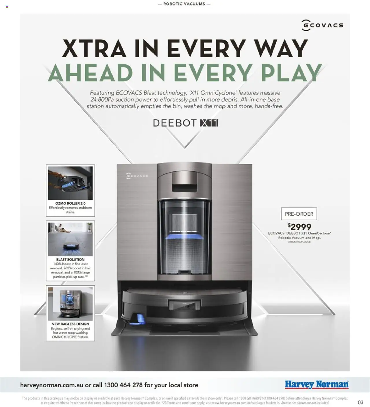 Harvey Norman catalogue - valid from 09.09.2025 | Page: 3 | Products: Mop, Water, Accessories