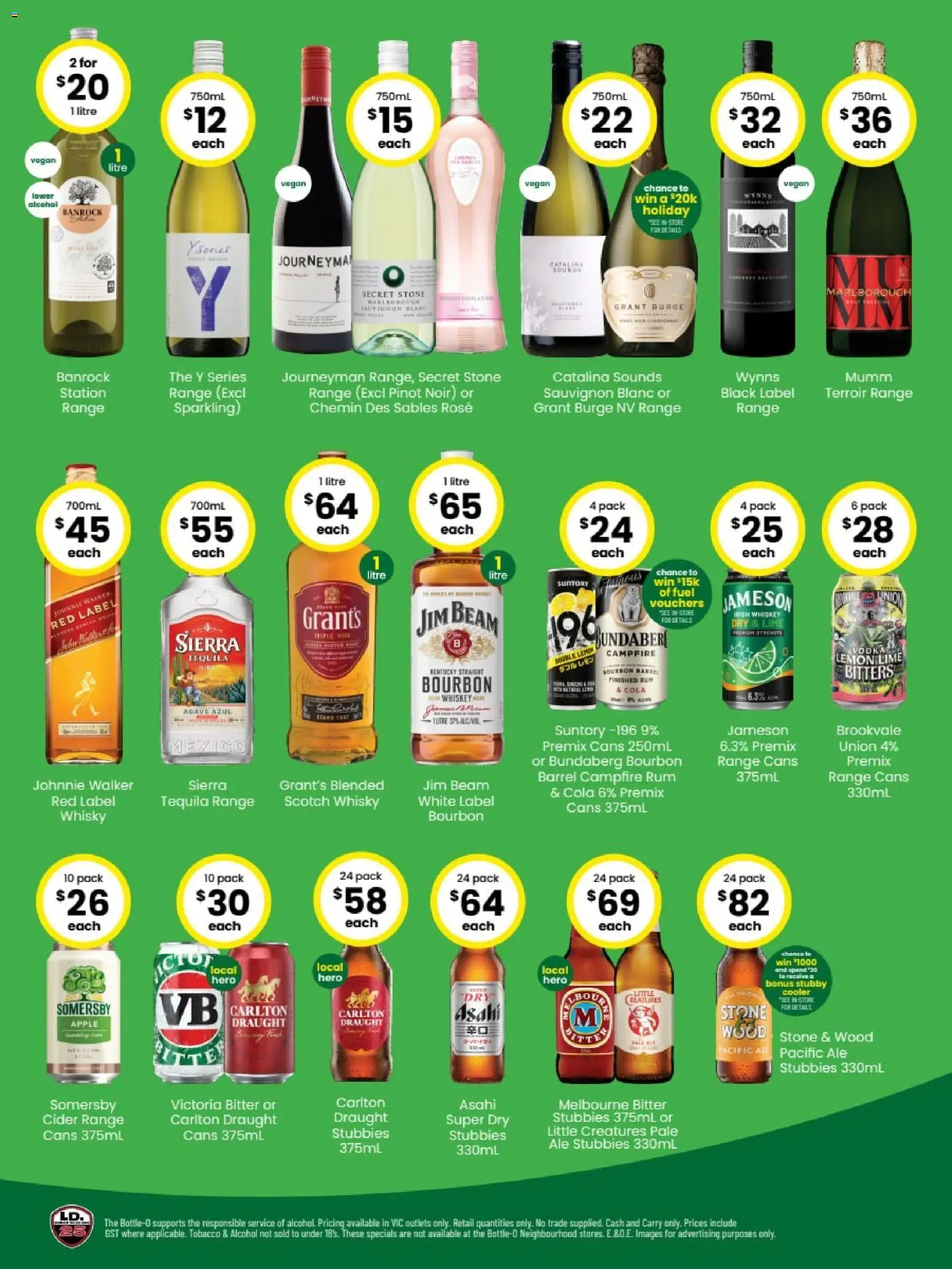 The Bottle-O catalogue - valid from 24.11.2025 | Page: 2 | Products: Bourbon, Whiskey, Lemon, Scotch