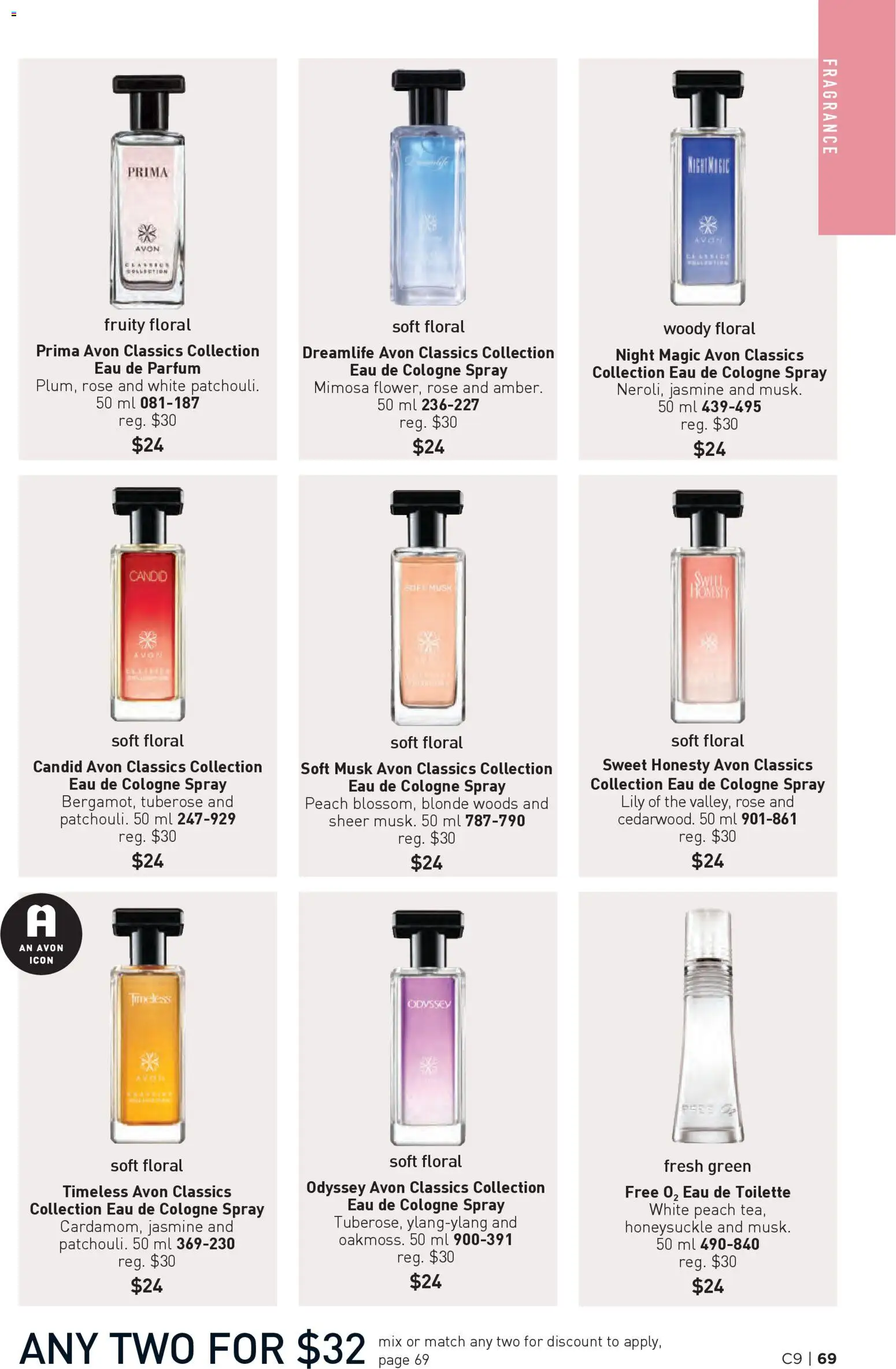 Avon flyer valid from 23.04.2026 | Page: 69 | Products: Fragrance, Eau de toilette, Toilette