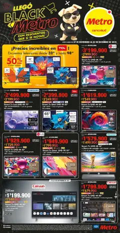 Metro - Black Friday -  Vista previa de la revista de la tienda Metro valido desde el 27.11.2025