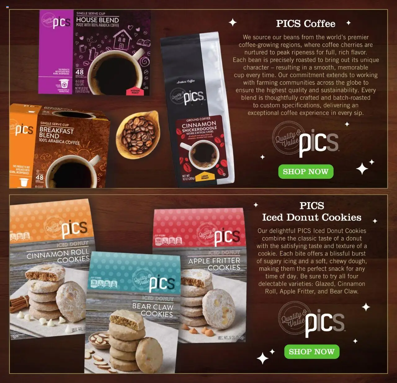 Price Chopper Celebrating 10 Years Fresh - valid from 15.09.2025 | Page: 5 | Products: Cherries, Coffee, Cookies, Cinnamon Roll