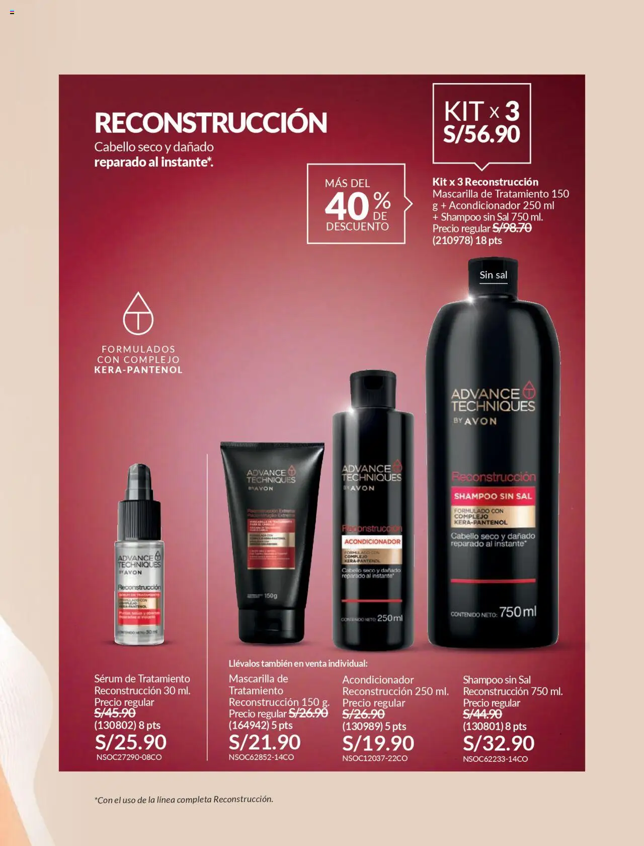 Catálogo Avon válido desde 11.08.2025 | Página: 150 | Productos: Shampoo, Acondicionador