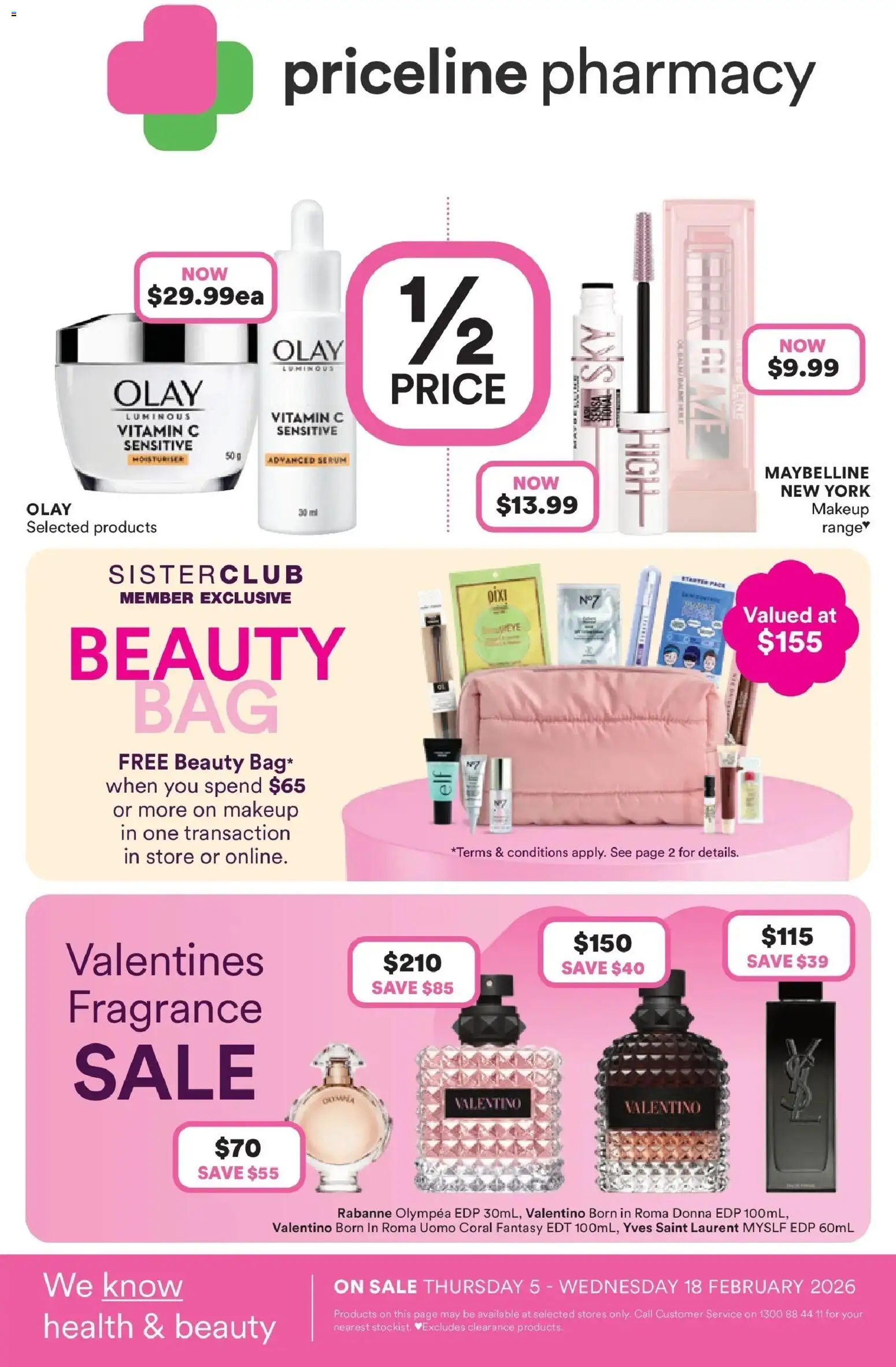 Priceline Pharmacy catalogue - valid from 05.02.2026 | Page: 1