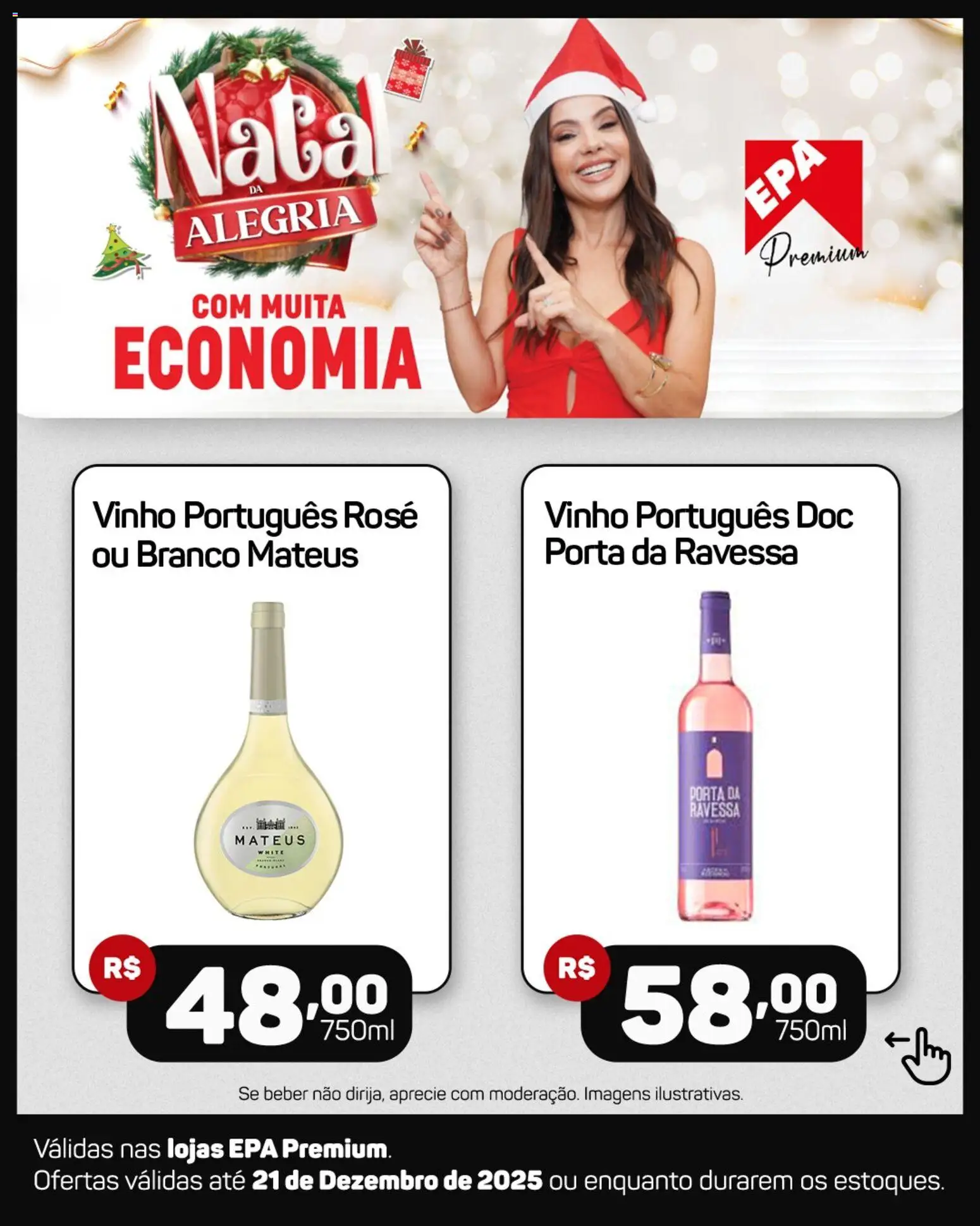 EPA Folheto - válido de 15.12.2025 | Página: 3 | Produtos: Porta, Vinho, Nata