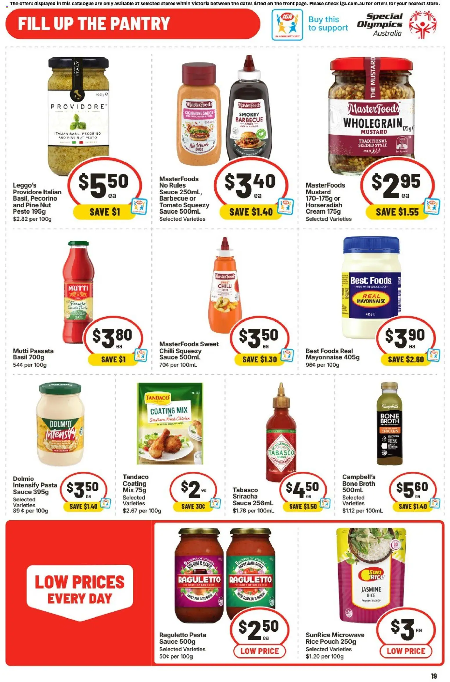 Ritchies catalogue - valid from 29.04.2026 | Page: 19 | Products: Chicken, Pasta, Sauce, Chilli
