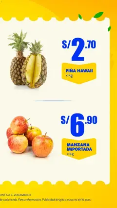 Vista previa de folleto Mass - DEL CAMPO A TU BARRIO - Arequipa de la Mass válido desde 12.12.2025 | Página: 2 | Productos: Piña